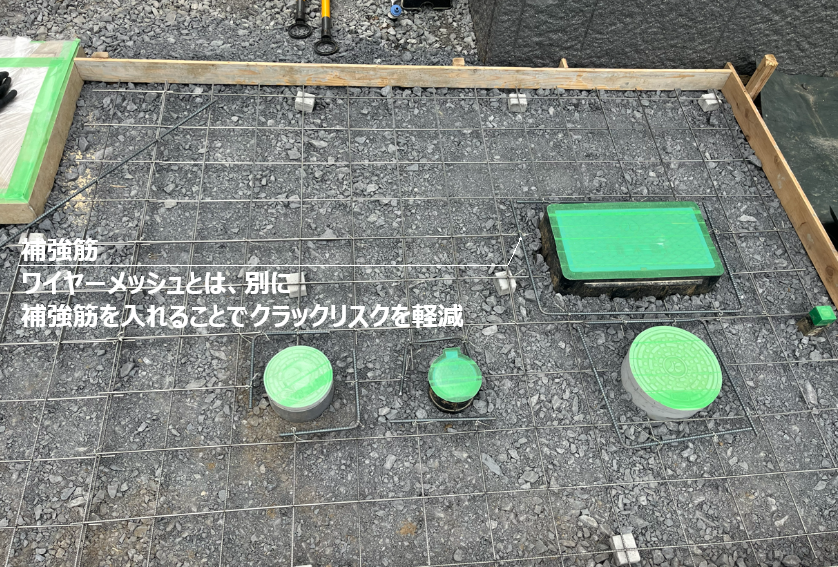 補強筋の施工