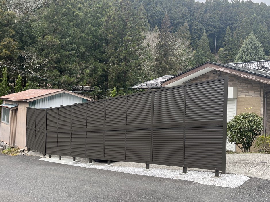 狭山市の外構施工事例｜反対側からの全景