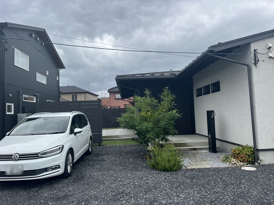 埼玉県東松山市の施工事例｜道路側からの引き
