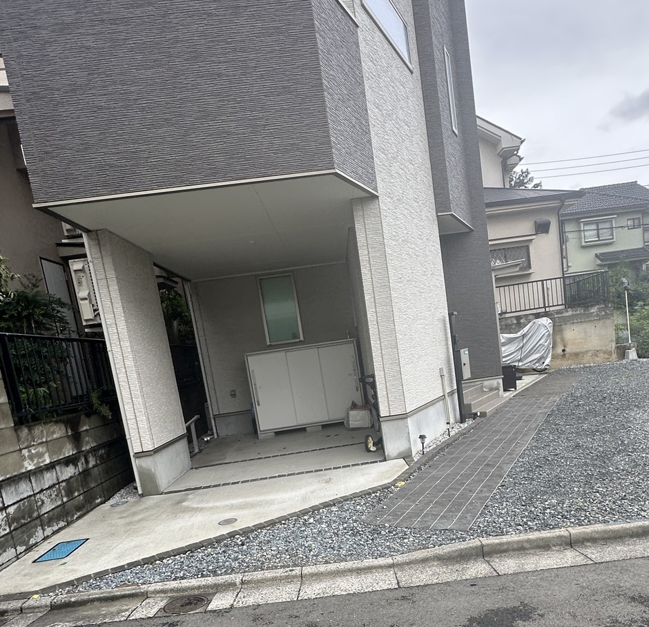 埼玉県東松山市の施工事例|道路側からの引き