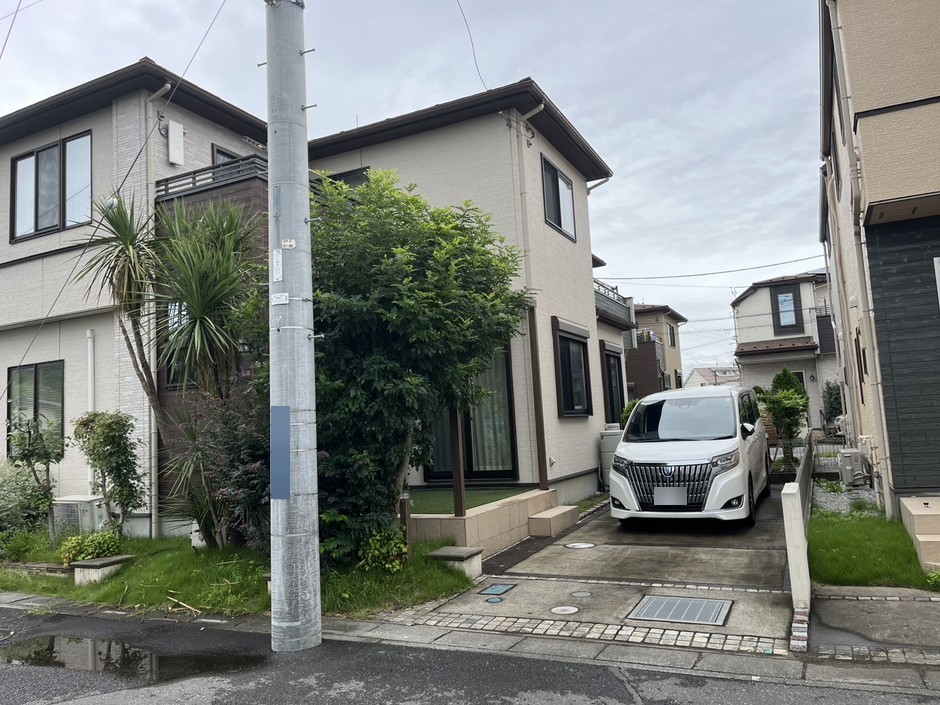 埼玉県坂戸市の施工事例|もう少し引いた斜めのカット