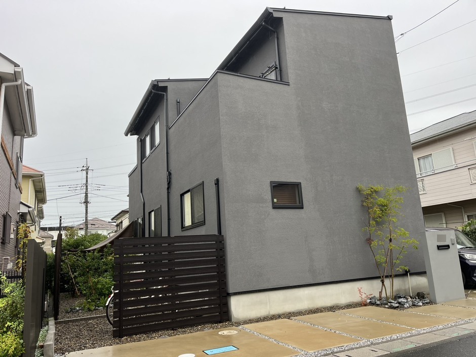 埼玉県坂戸市の施工事例｜斜め方向からの全景
